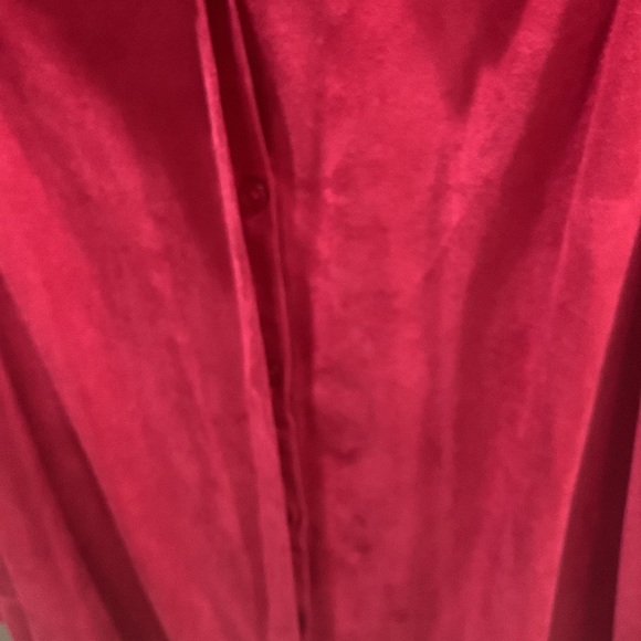 Chico’s size 1 / large. Burgundy/pink color. Could be worn as shirt or jacket. - Picture 4 of 10